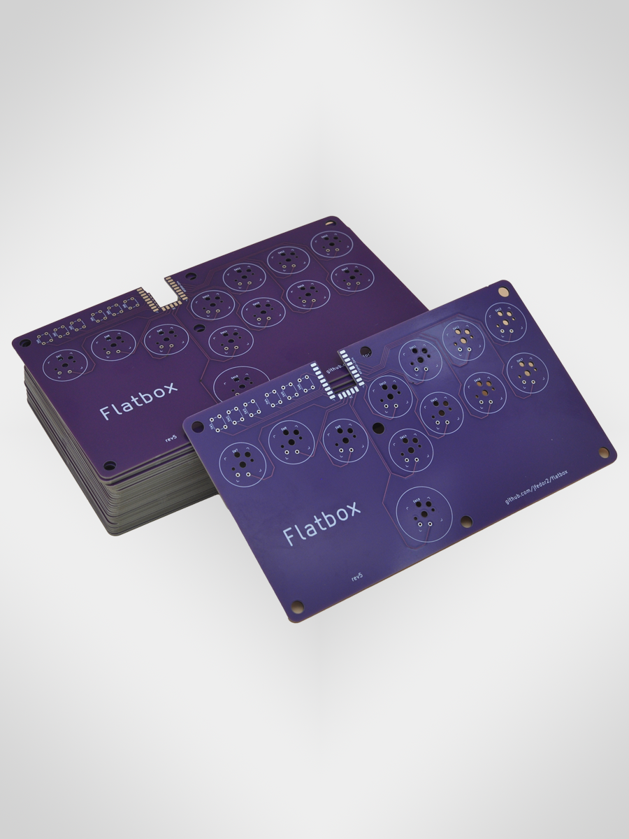 JFedor's Flatbox Rev5 PCB