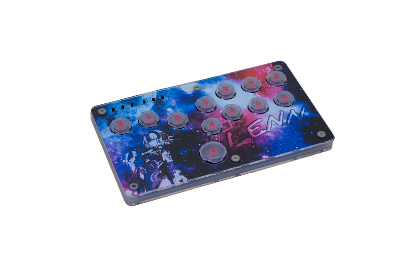 FLAT - CLEAR - TRANSPARENT KEYCAPS