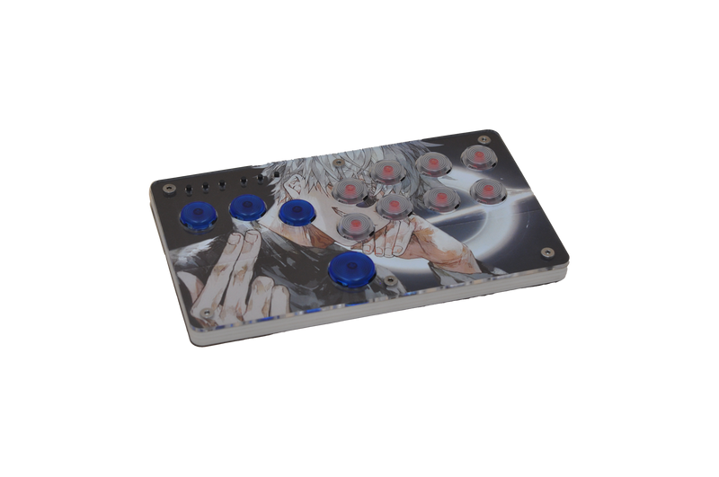 FLAT - MATTE WHITE - TRANSPARENT KEYCAPS